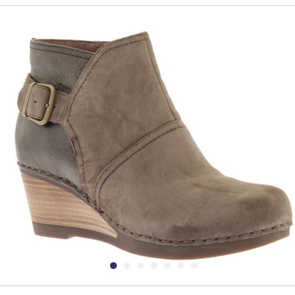 Dansko Shirley wedge ankle boots size 36